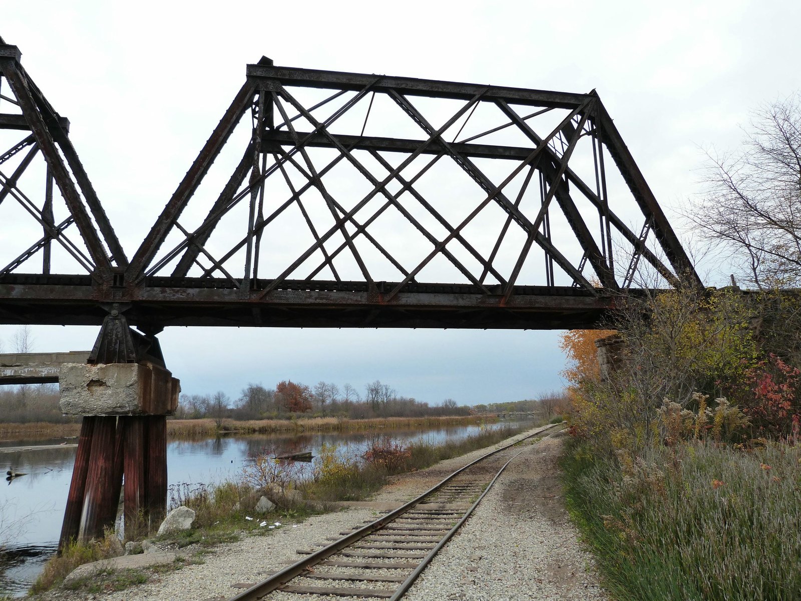 South span (span #1).  Photo credit: Nathan Holth (Historicbridges.org); used with permission.